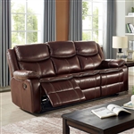 Jeanna Sofa in Brown by Furniture of America - FOA-CM6343-SF