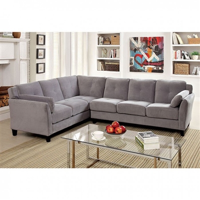 Peever II Sectional Sofa by Furniture of America - FOA-CM6368