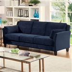 Ysabel Sofa in Navy by Furniture of America - FOA-CM6716NV-SF