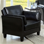 Pierre Chair in Black by Furniture of America - FOA-CM6717BK-CH