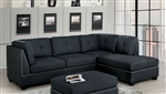 Lita Sectional Sofa in Gray by Furniture of America - FOA-CM6966-SEC