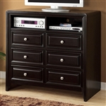 Winsor 42 Inch TV Console in Espresso Finish by Furniture of America - FOA-CM7058TV-42