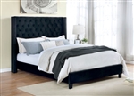 Ryleigh Bed in Black Finish by Furniture of America - FOA-CM7141BK-B