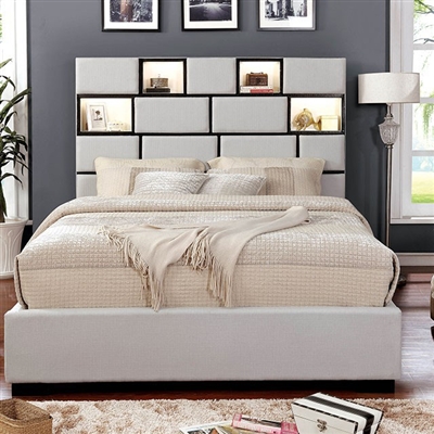 Gemma Bed by Furniture of America - FOA-CM7303-B