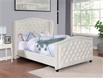 Kerran Bed in Ivory Finish by Furniture of America - FOA-CM7454IV-B