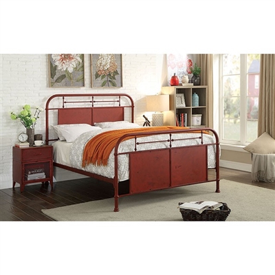 Haldus Bed by Furniture of America - FOA-CM7502RD-B
