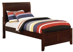 Brogan Twin Bed in Brown Cherry Finish by Furniture of America - FOA-CM7517CH-B