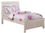 Brogan Twin Bed in Antique White Finish by Furniture of America - FOA-CM7517WH-B