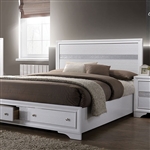 Chrissy Bed by Furniture of America - FOA-CM7552-B