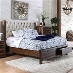 Hutchinson Bed by Furniture of America - FOA-CM7577DR-B