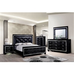 Bellanova 6 Piece Bedroom Set by Furniture of America - FOA-CM7979BK