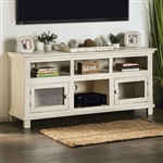 Argus 60 Inch TV Console in Ivory Finish by Furniture of America - FOA-EM5008IV-TV