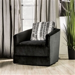 Modbury Chair in Black Finish by Furniture of America - FOA-SM5160-CH