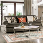 Jackie Sofa in Ash Brown by Furniture of America - FOA-SM6026-SF