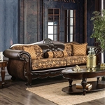 Quirino Sofa in Tan by Furniture of America - FOA-SM6417-SF