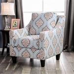 Tallulah Chair in Gray by Furniture of America - FOA-SM8130-CH