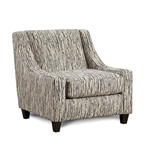 Eastleigh Chair in Stripe Multi Finish by Furniture of America - FOA-SM8187-CH-ST