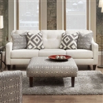 Parker Love Seat in Ivory by Furniture of America - FOA-SM8563-LV