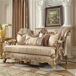Luxury Upholstered Loveseat by Homey Design - HD-2663-L