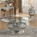 Traditional Silver Finish 3 Piece Occasional Table Set by Homey Design - HD-8908S-OT