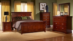 Glamour 6 Piece Bedroom Set in Espresso by Home Elegance - HEL-1349-1-4