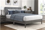 Dade Queen Bed in Gray Finish by Home Elegance - HEL-1492GY-1