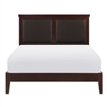 Seabright Queen Bed in Cherry by Home Elegance - HEL-1519CH-1