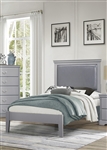 Seabright Twin Bed in Gray Finish by Home Elegance - HEL-1519GYT-1