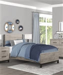 Zephyr Twin Bed in 2-Tone Finish by Home Elegance - HEL-1577T-1