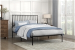 Augusta Queen Bed in Black Finish by Home Elegance - HEL-1630-1