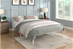 Augusta Queen Bed in White Finish by Home Elegance - HEL-1630WH-1