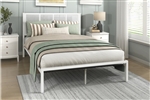 Sanibel Queen Bed in White Finish by Home Elegance - HEL-1635WH-1