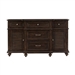 Cardano Server in Driftwood Charcoal by Home Elegance - HEL-1689-55