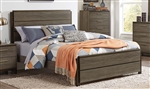 Vestavia Queen Bed in Dark Brown by Home Elegance - HEL-1936-1