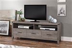 Woodrow 66" TV Stand in Brownish Gray by Home Elegance - HEL-20420-66T