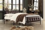 Jayla Full Platform Bed in Black Finish by Home Elegance - HEL-2050F-1