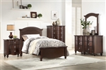 Meghan 4 Piece Youth Bedroom Set in Espresso Finish by Home Elegance - HEL-2058CT-1-4