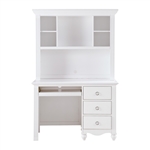 Meghan 2 Piece Home Office Set in White by Home Elegance - HEL-2058WH-14