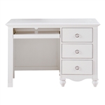 Meghan Writing Desk in White by Home Elegance - HEL-2058WH-15