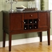 Decatur Server in Espresso by Home Elegance - HEL-2456-40