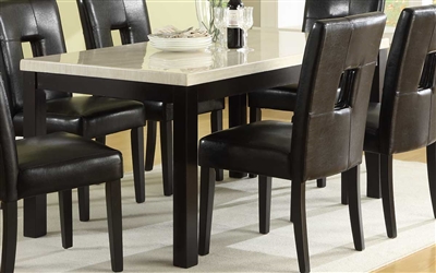 Archstone 5 Piece Dining Set in Black by Home Elegance - HEL-3270-60-5S1W