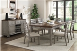 Tigard 5 Piece Dining Room Set in 2 Tone Finish by Home Elegance - HEL-5761GY-78-5