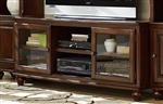 Lenore 58" TV Stand in Rich Cherry by Home Elegance - HEL-8014-T