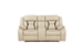 Amite Double Reclining Love Seat in Beige Fabric by Home Elegance - HEL-8229NBE-2