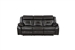 Amite Power Double Reclining Sofa in Gray Fabric by Home Elegance - HEL-8229NDG-3PW