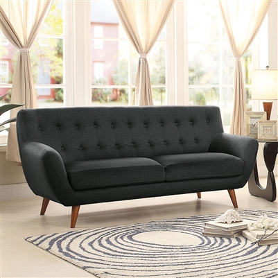 Anke Sofa in Dark Grey by Home Elegance - HEL-8312DG-3