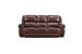 Lyman Double Reclining Sofa in Brown Fabric by Home Elegance - HEL-8588BR-3