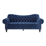 Rosalie Sofa in Navy Blue by Home Elegance - HEL-9330BU-3