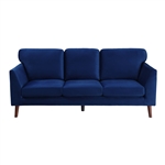 Tolley Sofa in Blue by Home Elegance - HEL-9338BU-3