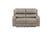 Pagosa Double Reclining Love Seat in Brown Fabric by Home Elegance - HEL-9601BR-2